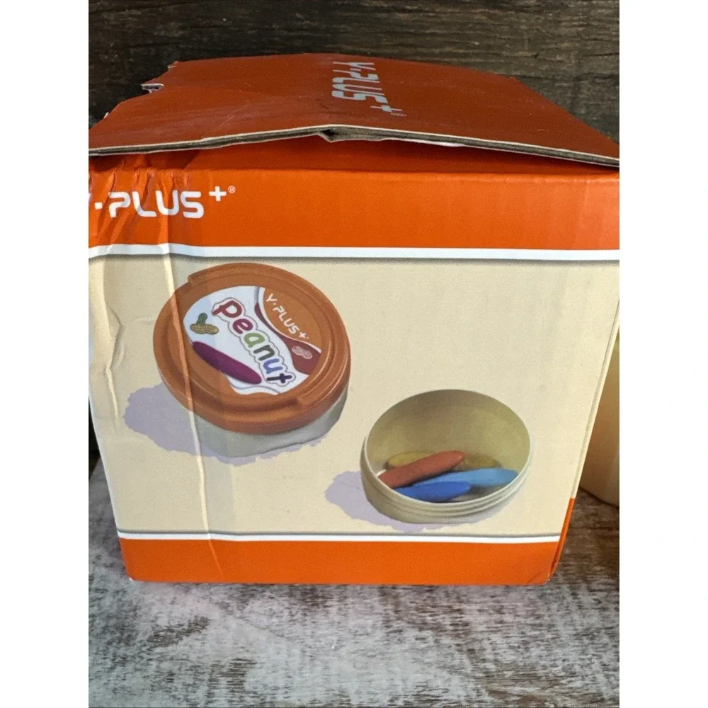 Y-PLUS Peanut Crayons 24 Colors‎ Multicolor Set w/ Bucket | MSRP = $24